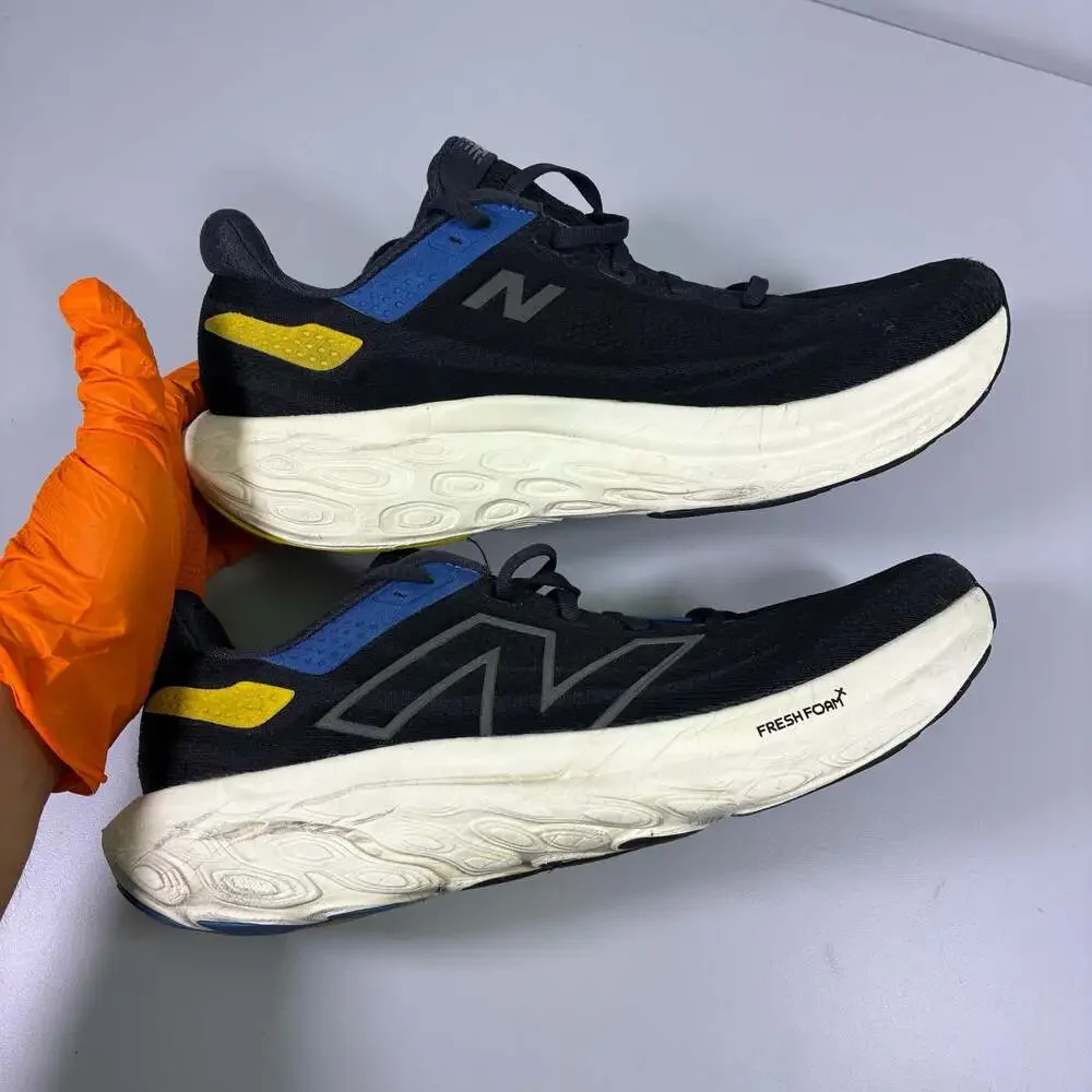 New Balance Fresh Foam X 1080v13 Men's Running Shoes Black Blue Yellow